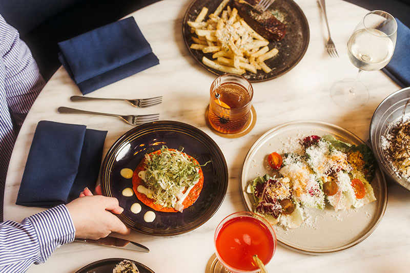 various entrées at cavalier san antonio​